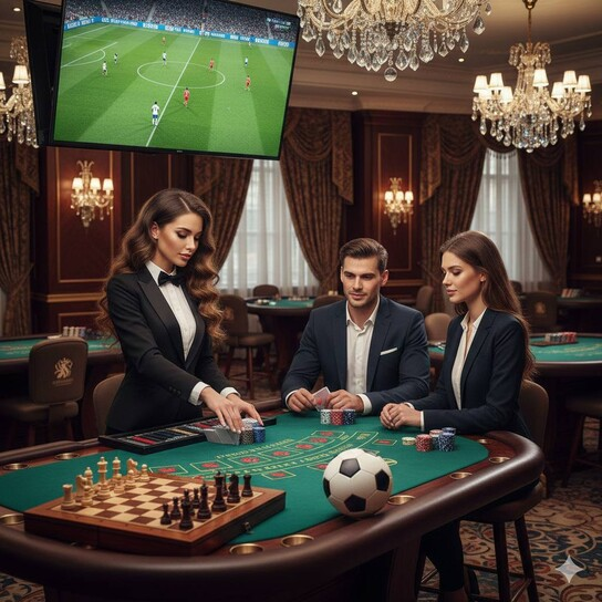 GTV网络棋牌女主持人 群像